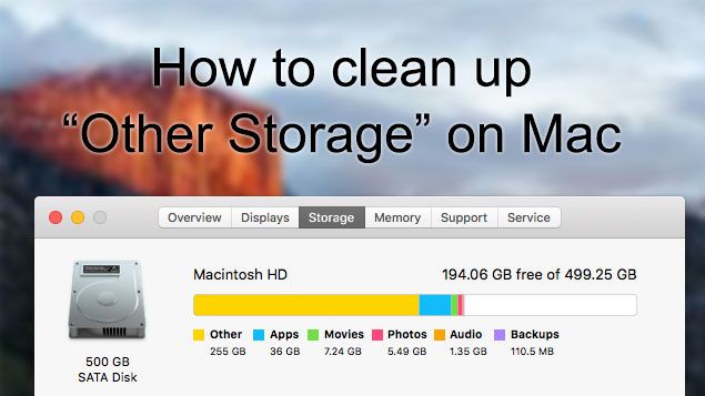 How To Clean Up Mac Other Storage