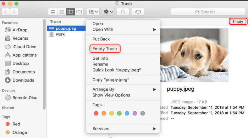 Clean up Photos to Clear Disk Space on Mac
