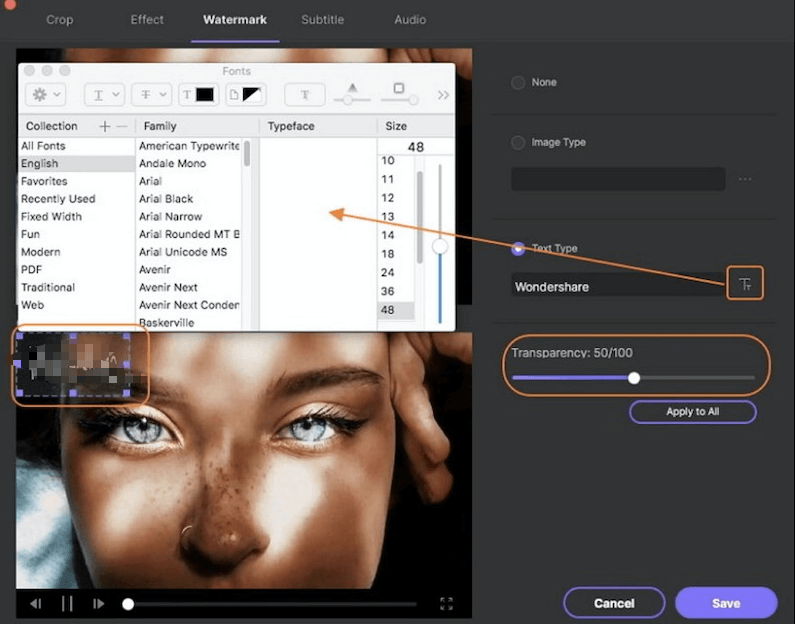 Add Watermark To Video With Kpawing