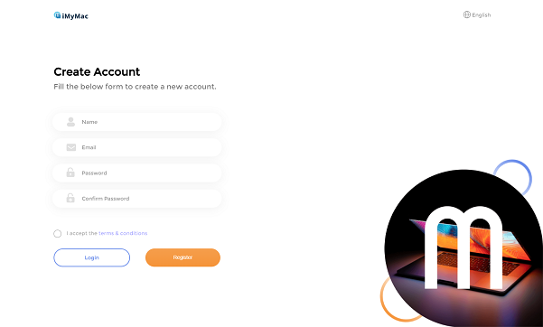 Register iMyMac Account