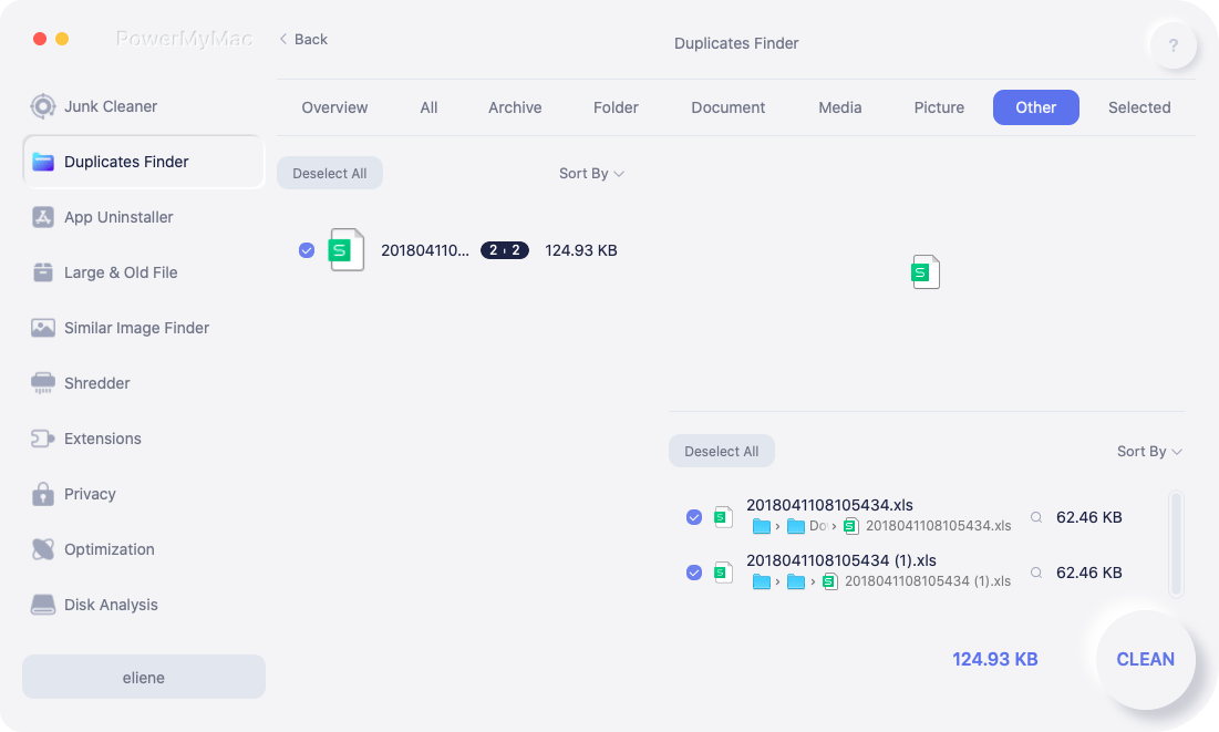 O melhor limpador de duplicados da categoria para Mac