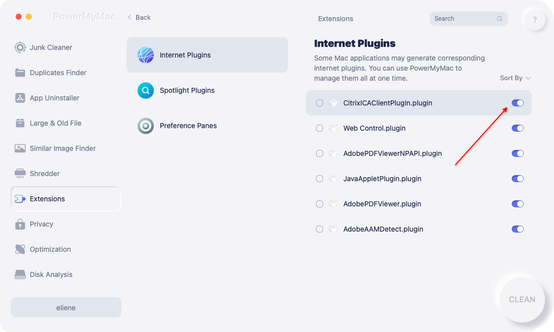 확장 기능을 사용하여 ReimagePlus 제거