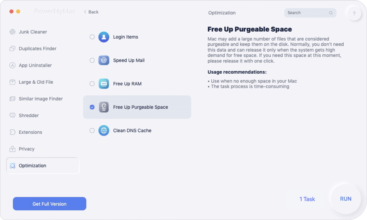 Optimize Mac Performance