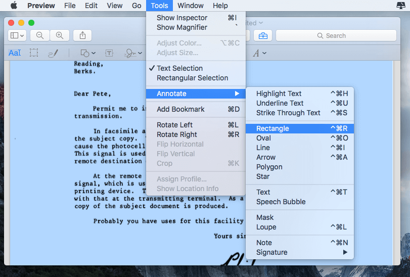 How To Edit A PDF On Mac For Free Using Preview
