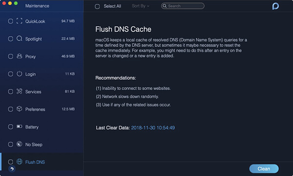 Vaciar caché de DNS