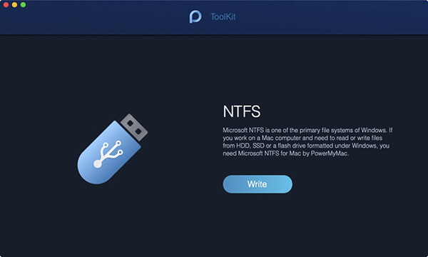 iMyMac과 함께 NTFS 도구 사용 PowerMyMac