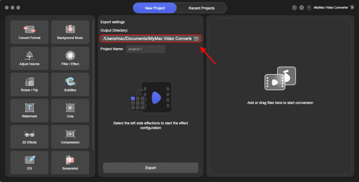 使用 iMyMac Video Converter 将 OGG 转换为 MPEG