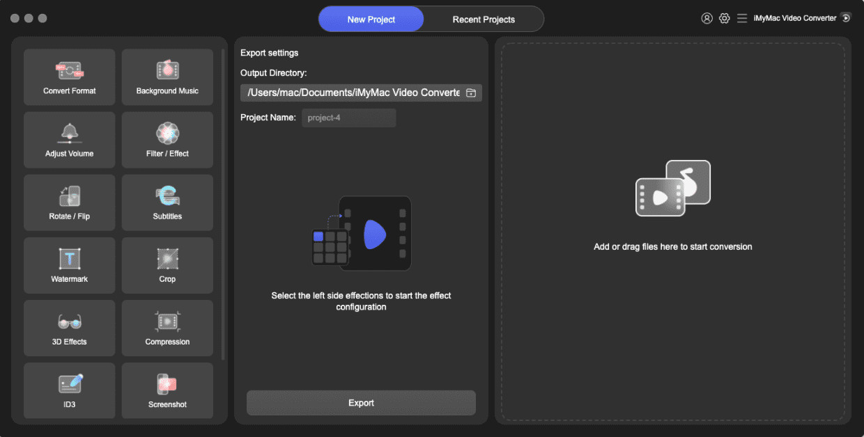 iMyMac Video Converter 다운로드, 설치 및 실행