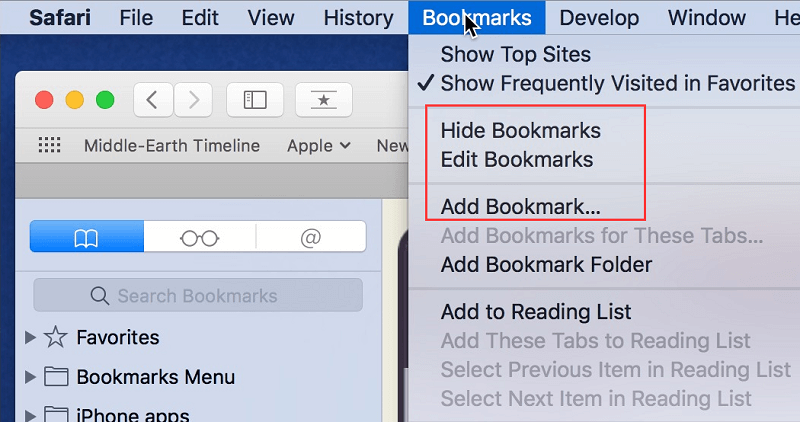 How to Manage Bookmarks on Mac