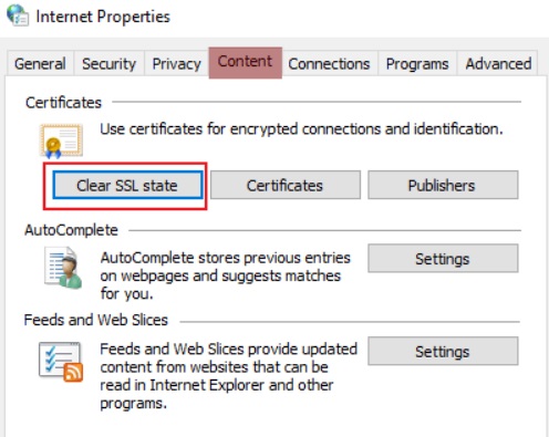 Quickly Clear SSL Cache in Chrome for Windows