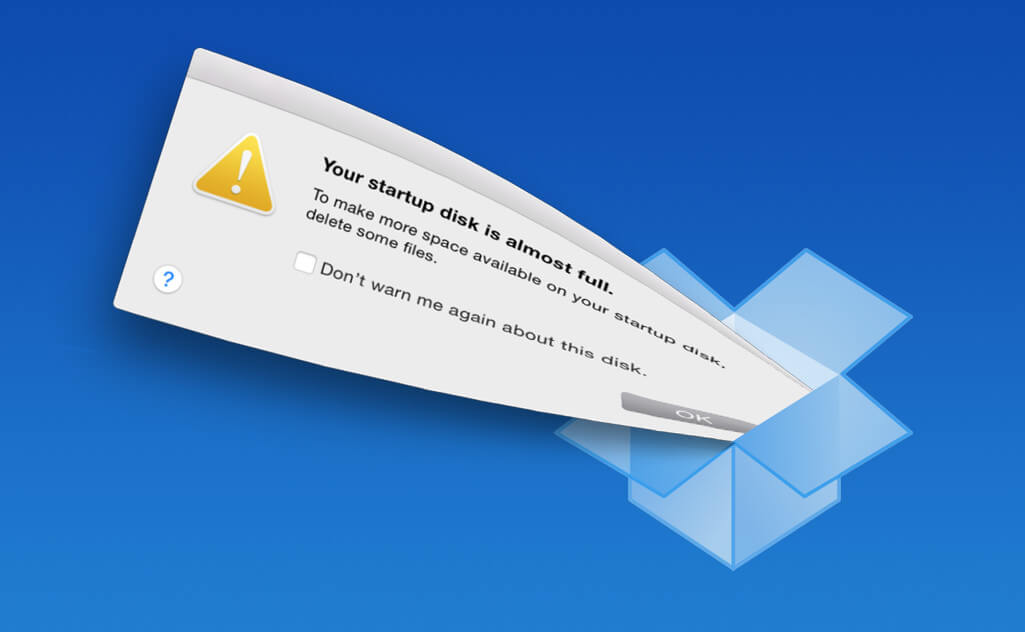 Startdiskette voll auf dem Mac