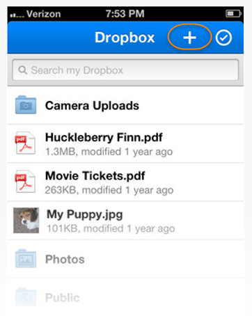 Transfer Videos from iPhone to Mac Using Dropbox