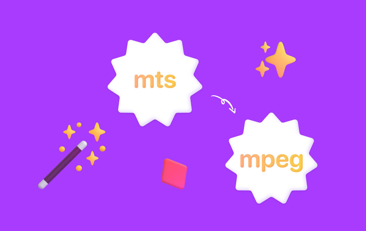 MTS를 MPEG 형식으로 변환하는 방법
