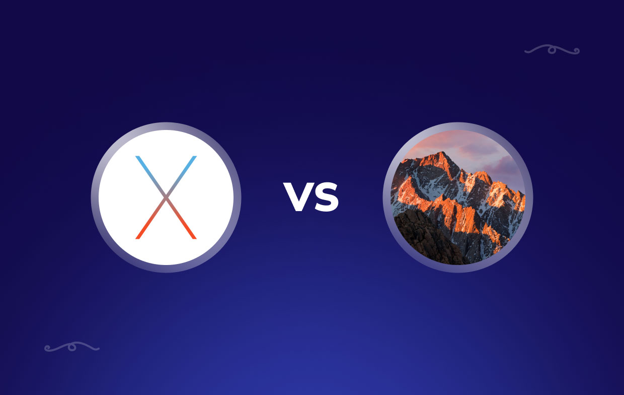 OS X El Capitan VS macOS Sierra