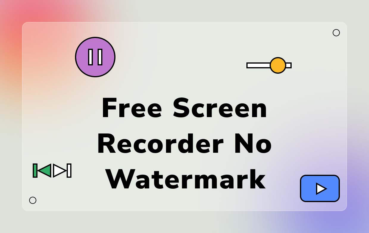 Gratis schermrecorders zonder watermerk