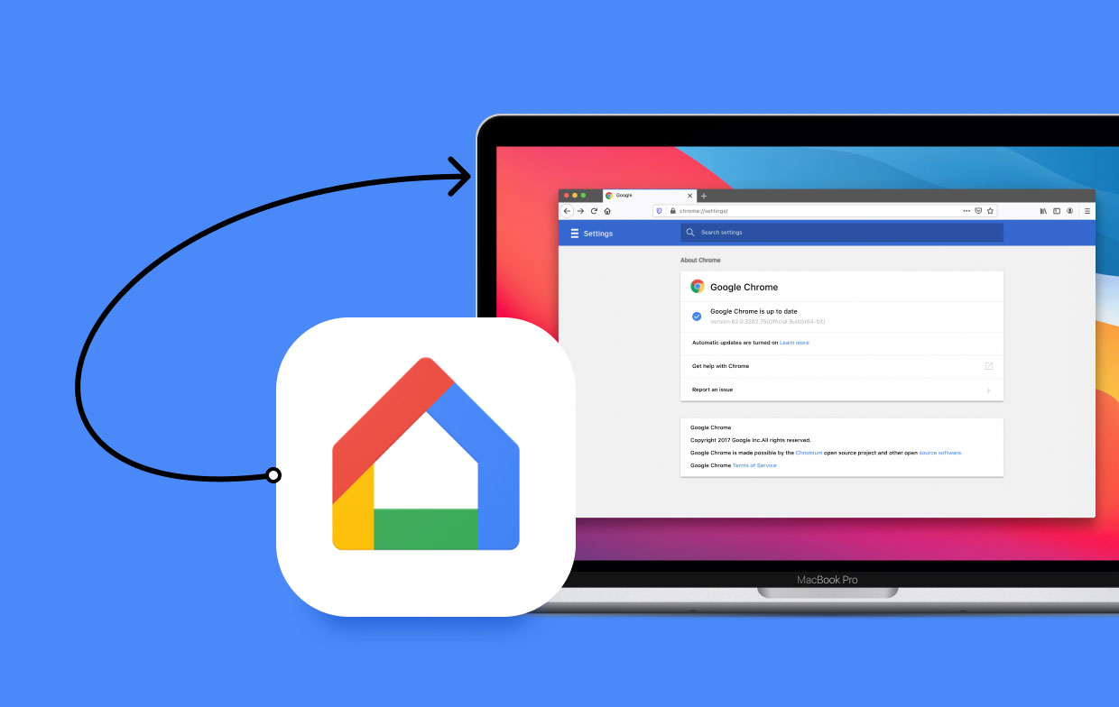 Aplicativo Google Home no Mac