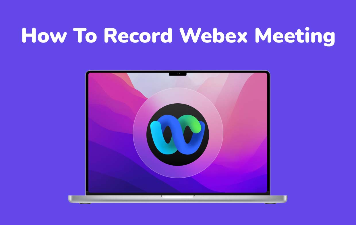 Как записать совещание Webex