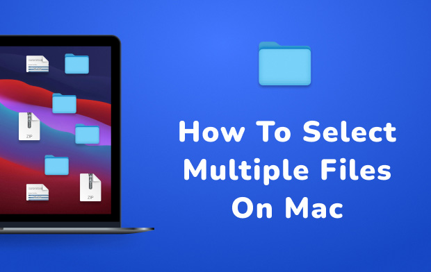 Selecteer meerdere bestanden op Mac