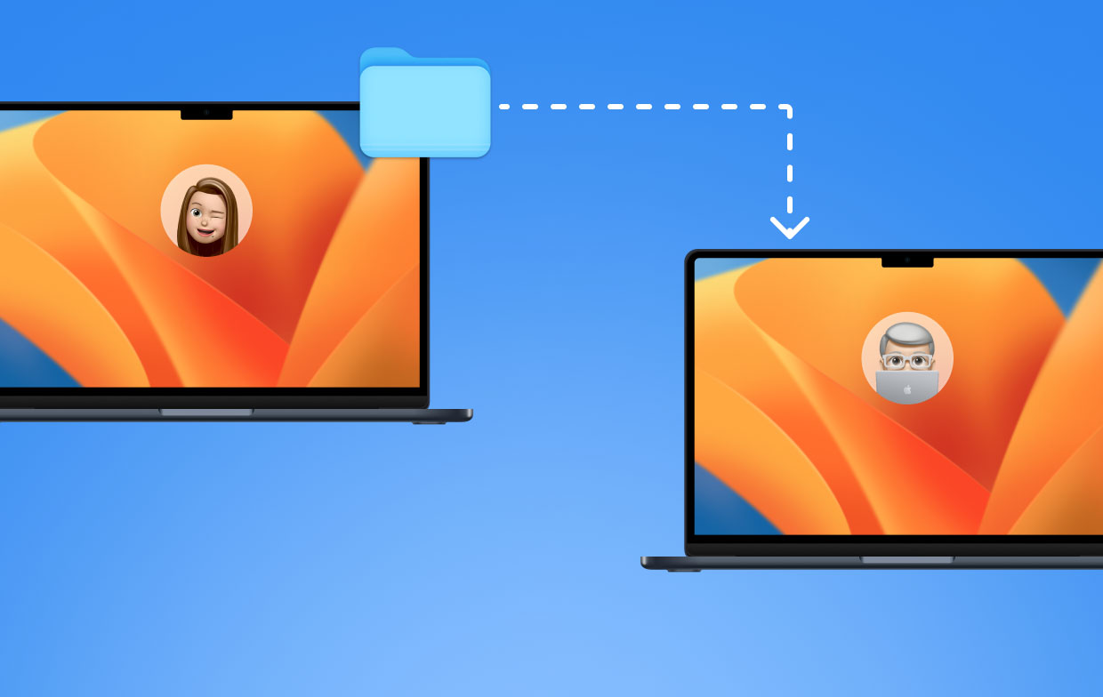 Mac에서 사용자 간에 파일을 공유하는 방법