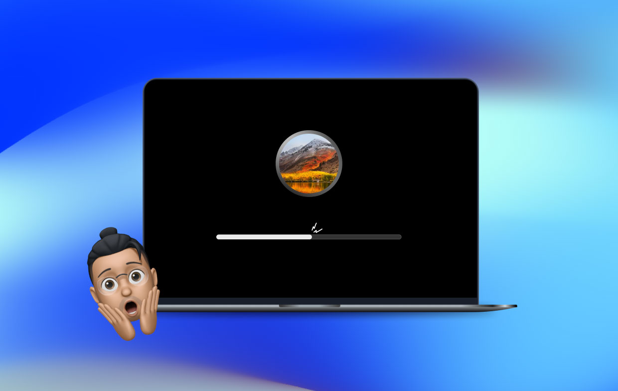 Los macOS Sierra op Installatie loopt vast