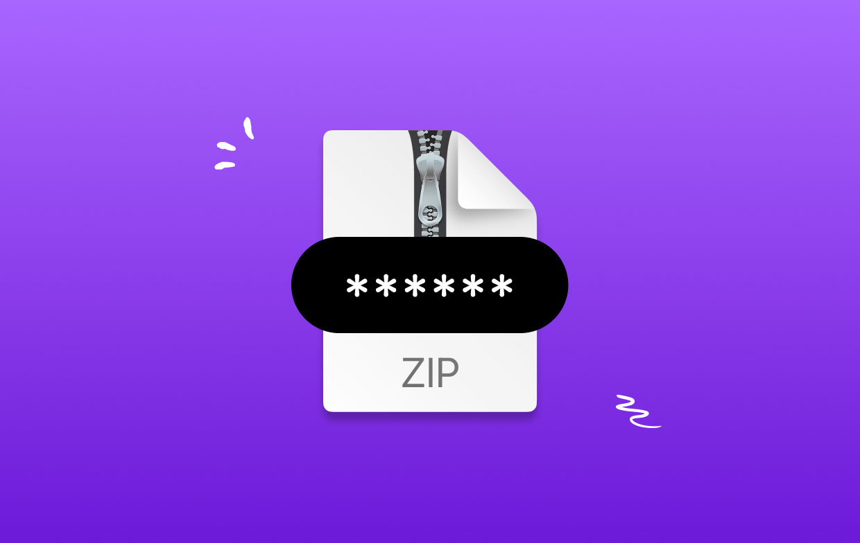 Защита паролем ZIP-файла на Mac