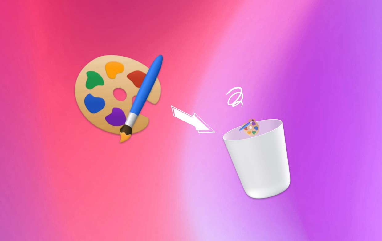 Verwijder Paintbrush Mac