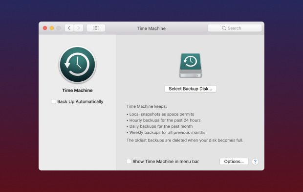 Wat doet Time Machine Backup