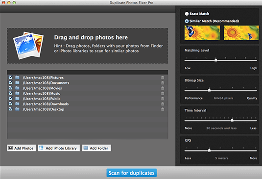 Duplicate Cleaner For iPhoto