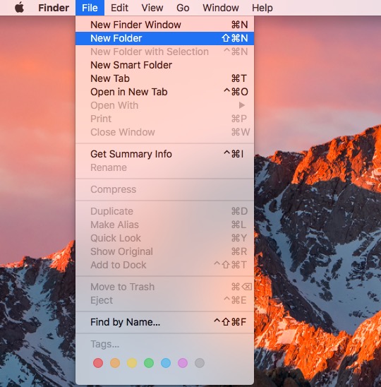 How To Make A Folder On Mac Without Using Right-Click