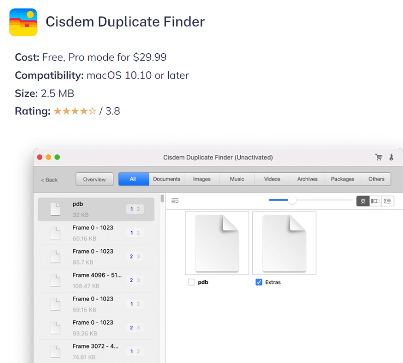 Cisdem Duplicate Finder에 대해 자세히 알아보기