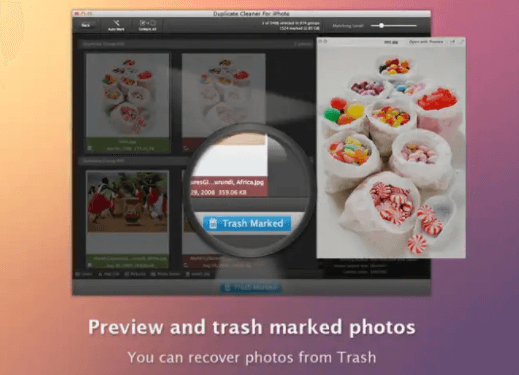 Используйте Duplicate Cleaner для iPhoto