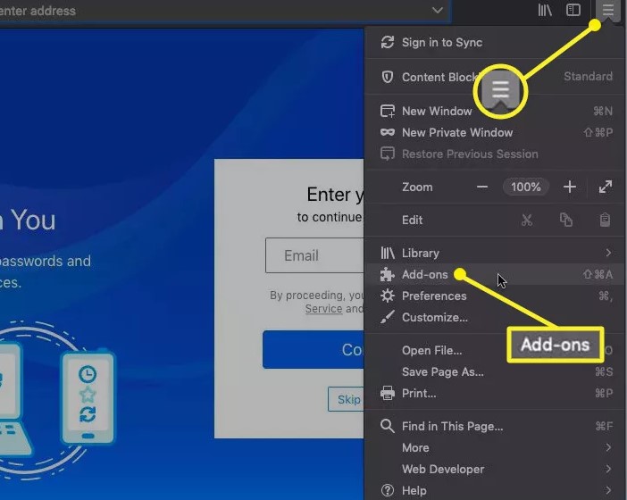 إزالة MindSpark Toolbar من Firefox