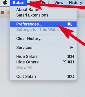 Verwijder Gretaith.com-extensies in Safari