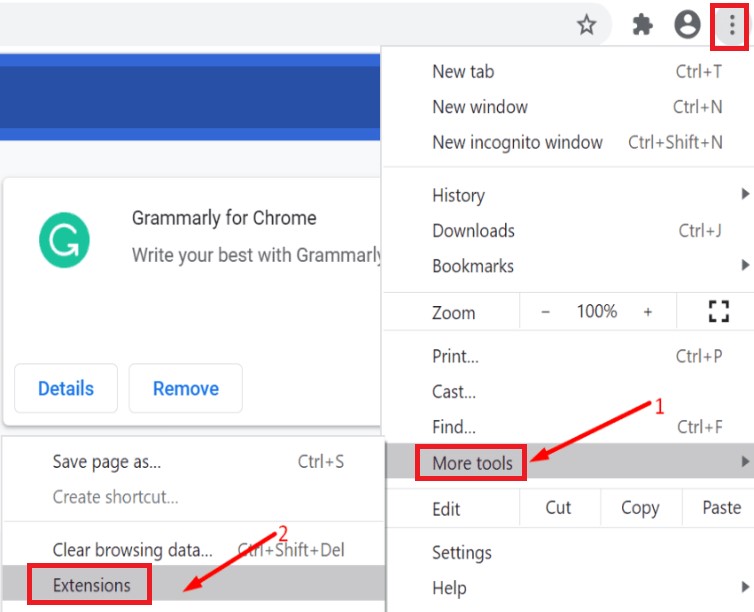 Remova a extensão Genieo do Chrome