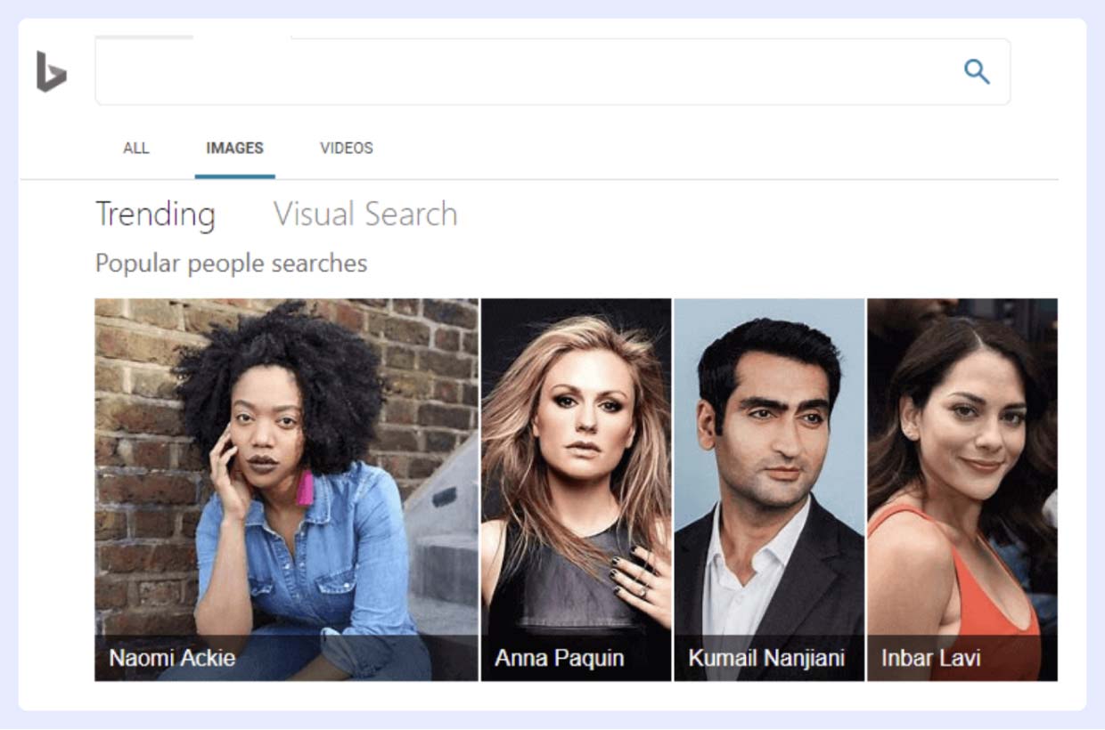 Use Bing Images Search to Find Similar Images