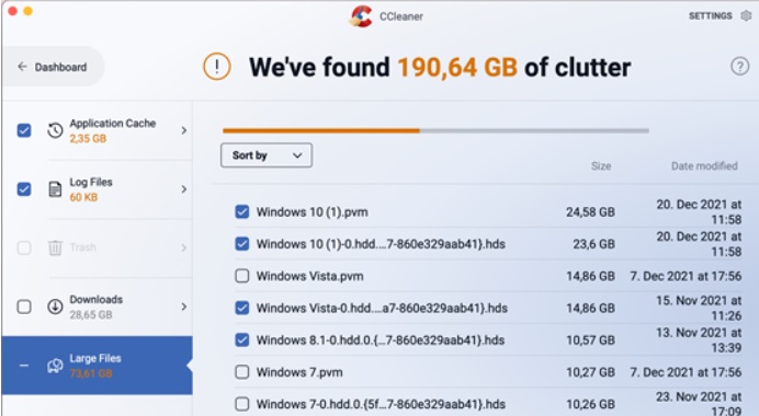 مقدمة عن ميزة Clean Clutter من CCleaner