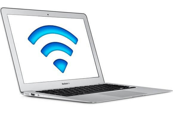 Wijzig wifi-instelling op Mac