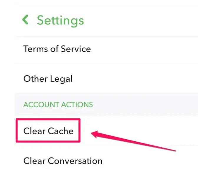 خطوات مفصلة لمسح Snapchat Cache على Android