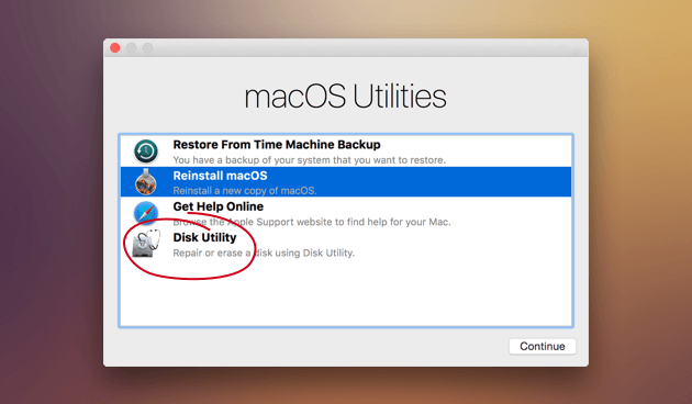 Cmnd R Disk Utility