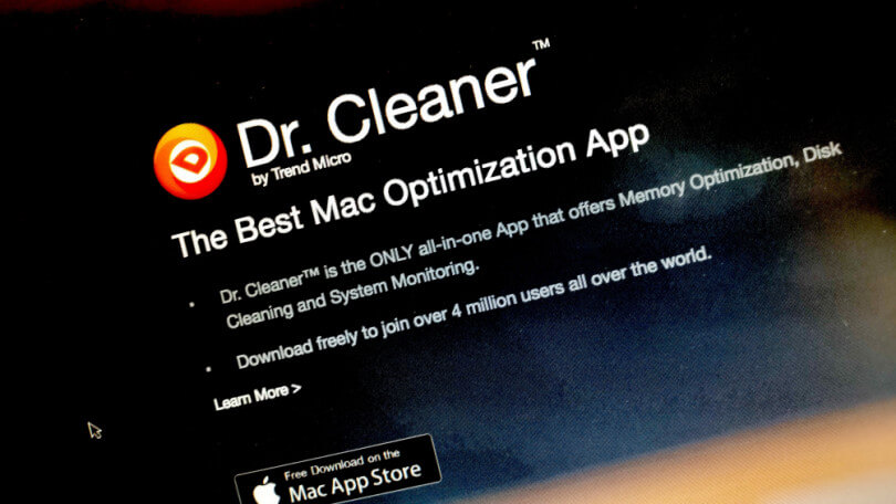 dr. cleaner mac trend micro junk