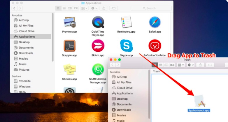Usuń aplikacje na komputerze Mac, które nie zostaną usunięte