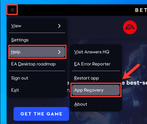 Clear Origin Cache on EA App