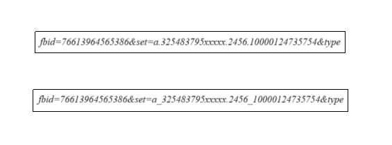 Użyj unikalnego numeru identyfikacyjnego Facebooka