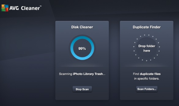 AVG Cleaner for Mac 评论中的功能