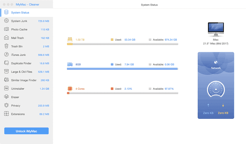 chuck email cleaner mac