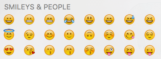 Plak Emoji's