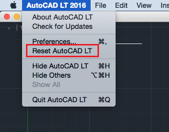 Reset AutoCAD om het te versnellen
