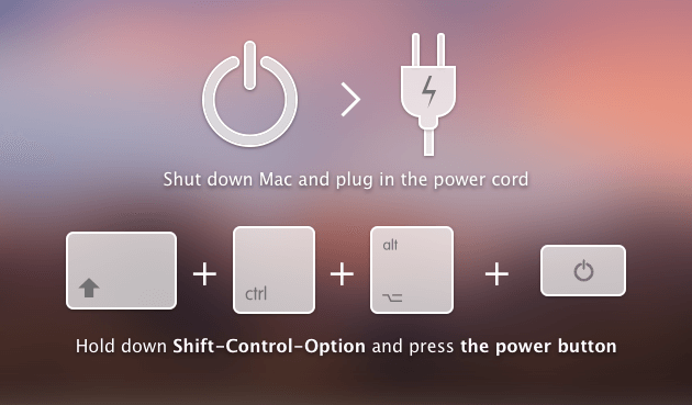 SMC Reset Macbook Speedup Sierra