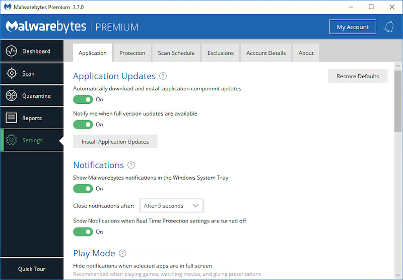 Steps to Clear Malwarebytes Cache