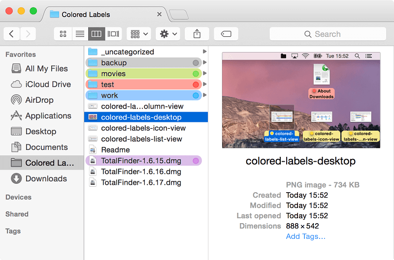 Total Finder Eksplorator plików Mac